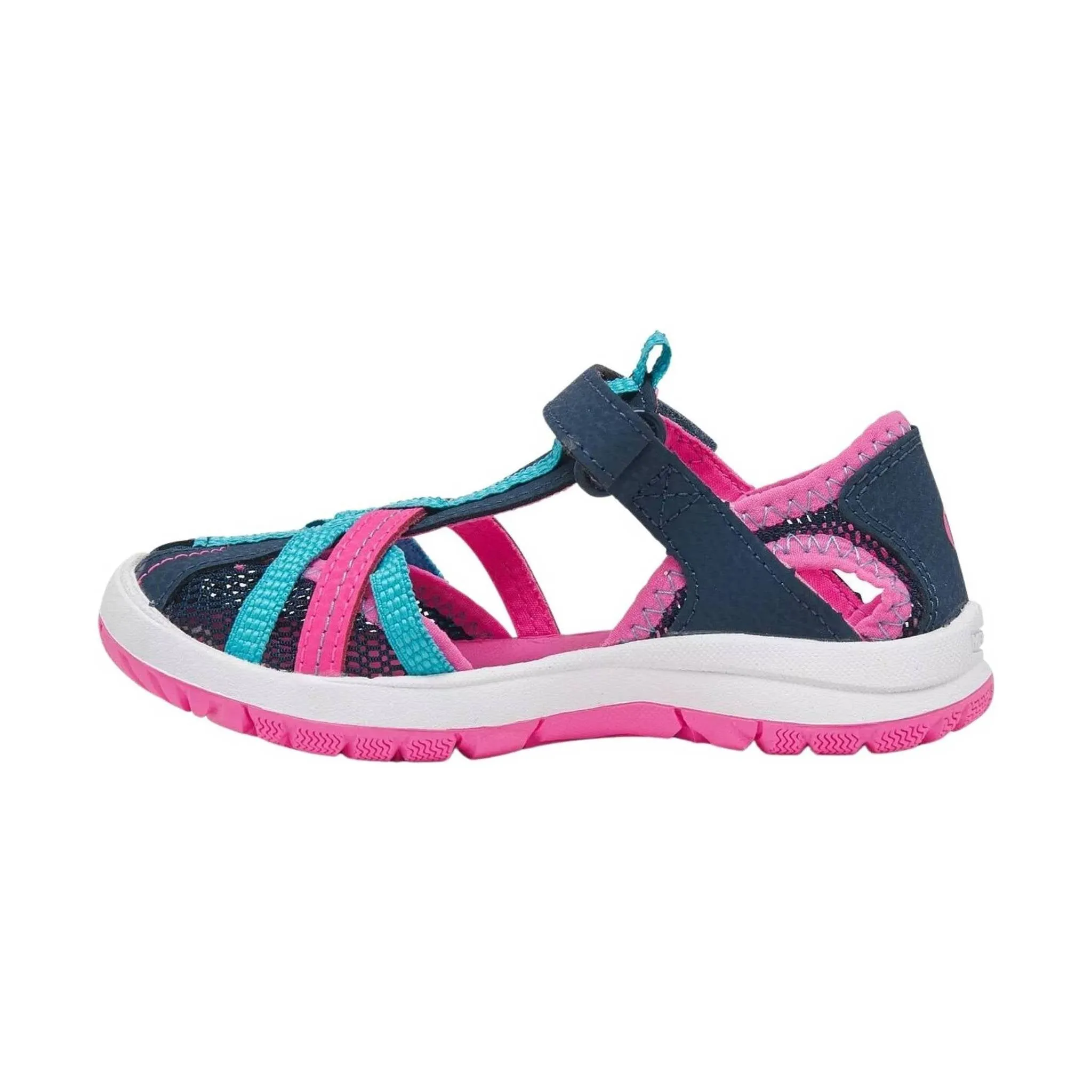 Merrell Kids' Dragonfly Sandal - Navy/ Turquoise/ Pink - ONLINE STORE CREDIT/EXCHANGE ONLY