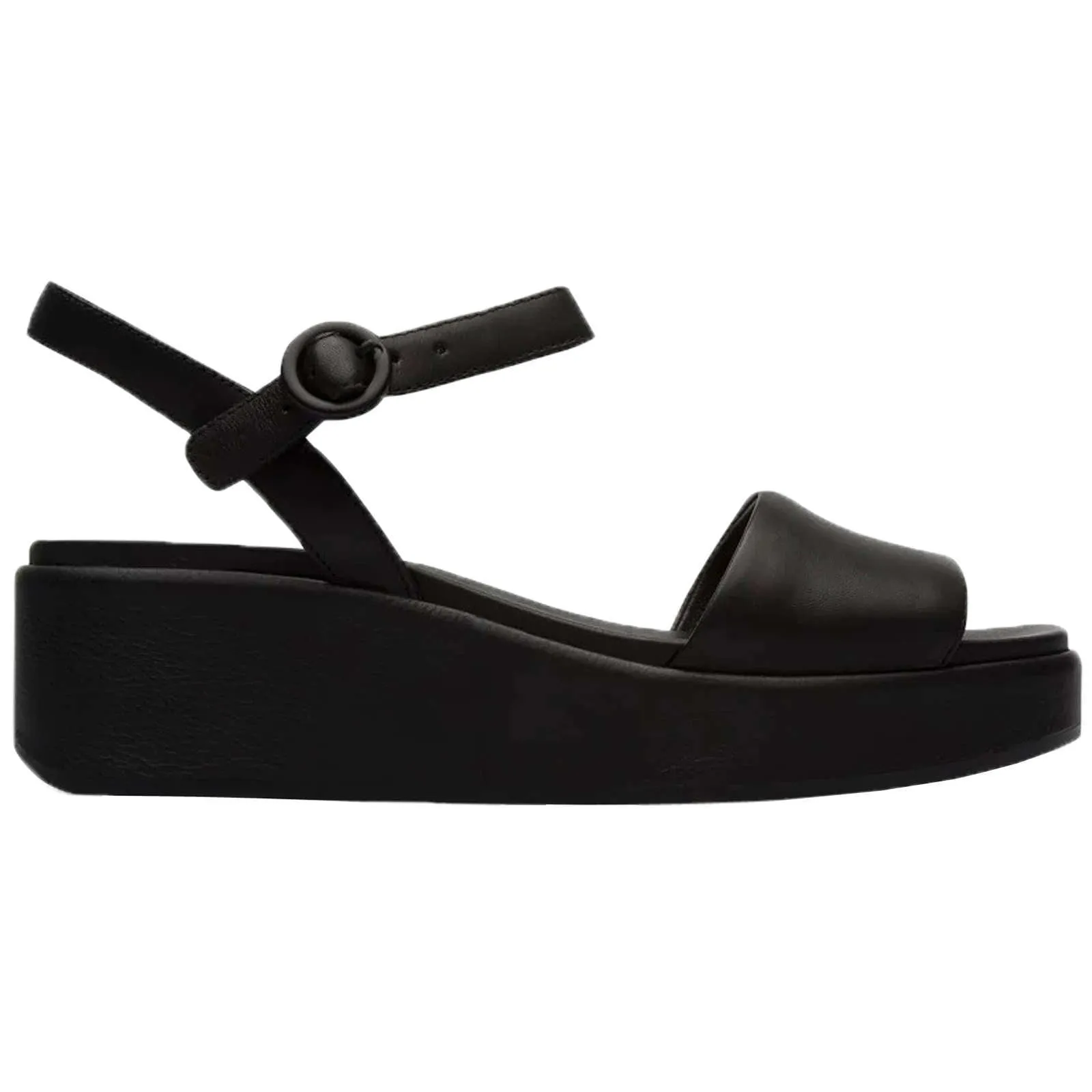 Misia Calfskin Leather Women's Wedge Heel Sandals