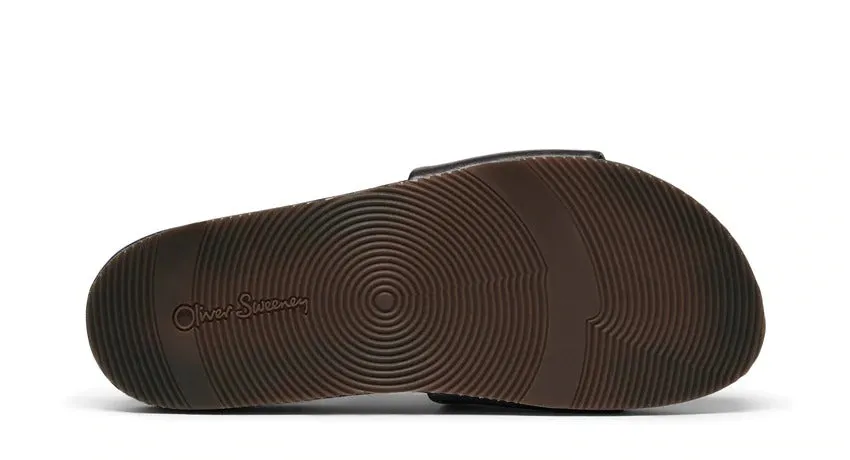 Oliver Sweeney Valtos  Leather Slides - Brown