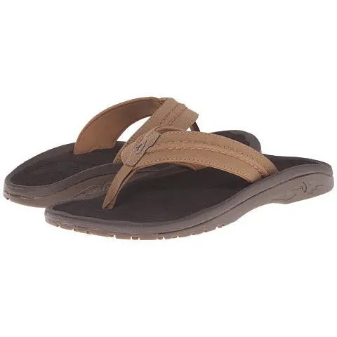 Olukai Men's Hokua Sandal - Tan/Tan