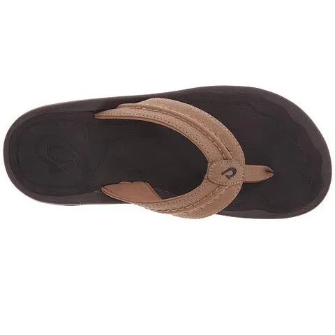 Olukai Men's Hokua Sandal - Tan/Tan