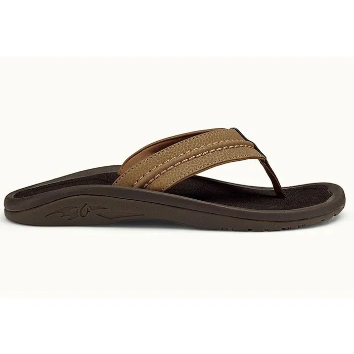 Olukai Men's Hokua Sandal - Tan/Tan