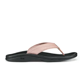 OluKai 'Ohana Sandal (Women) - Petal Pink/Black