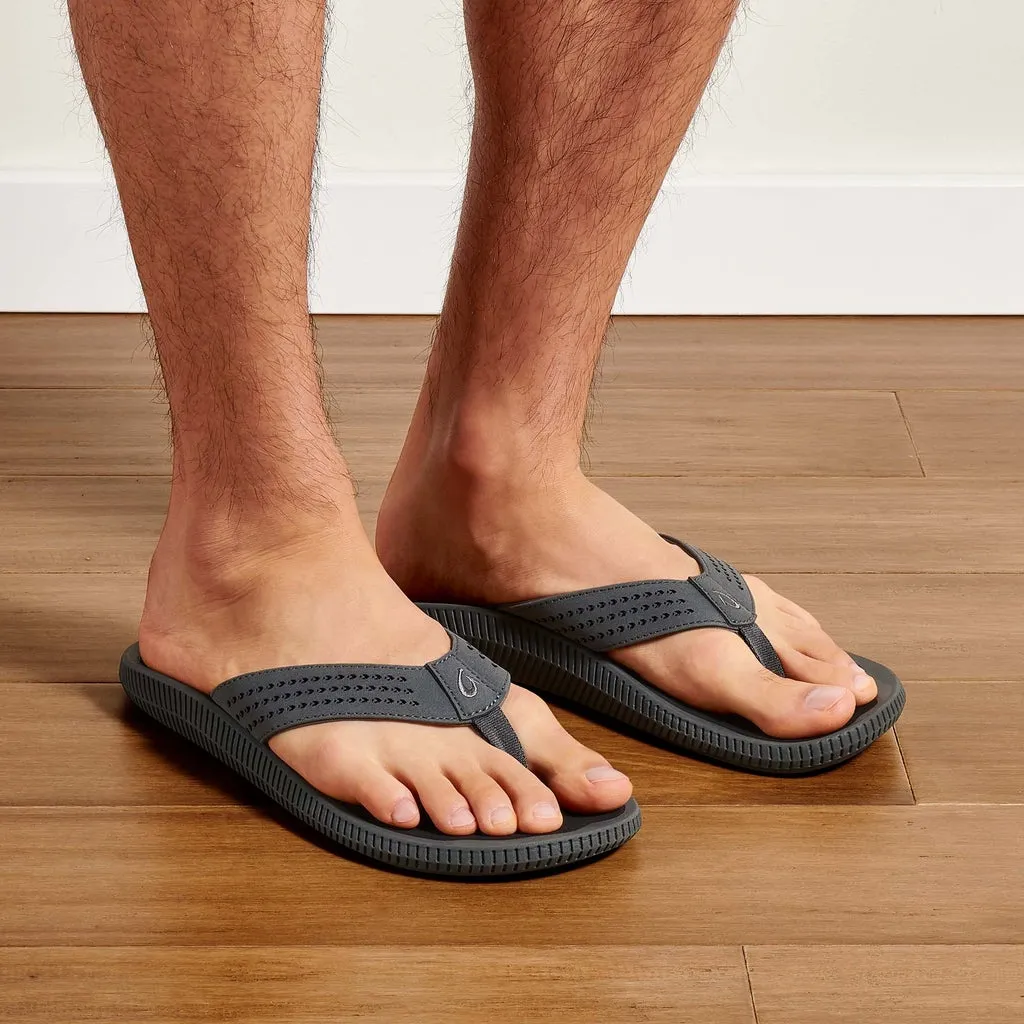 Olukai Ulele Sandal - Dark Shadow