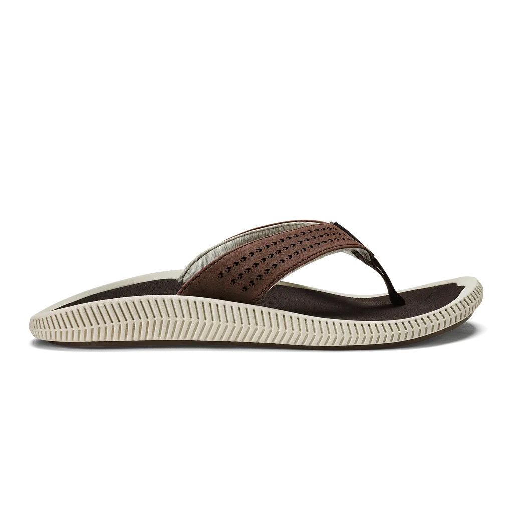 Olukai Ulele Sandal - Dark Wood