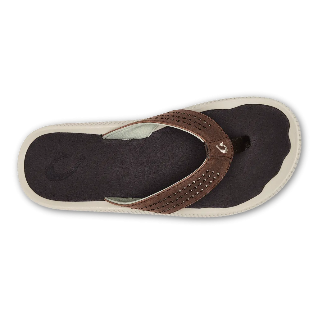 Olukai Ulele Sandal - Dark Wood