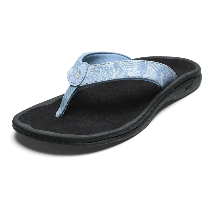 Olukai Women's Ohana Sandal Pale Blue/Black