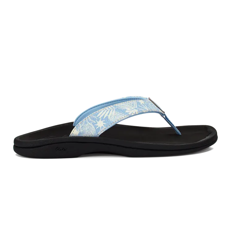 Olukai Women's Ohana Sandal Pale Blue/Black