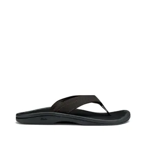 OluKai Women's Ohana Thong Sandal in Black