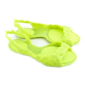 Original Butterfly Neon Yellow Sandal