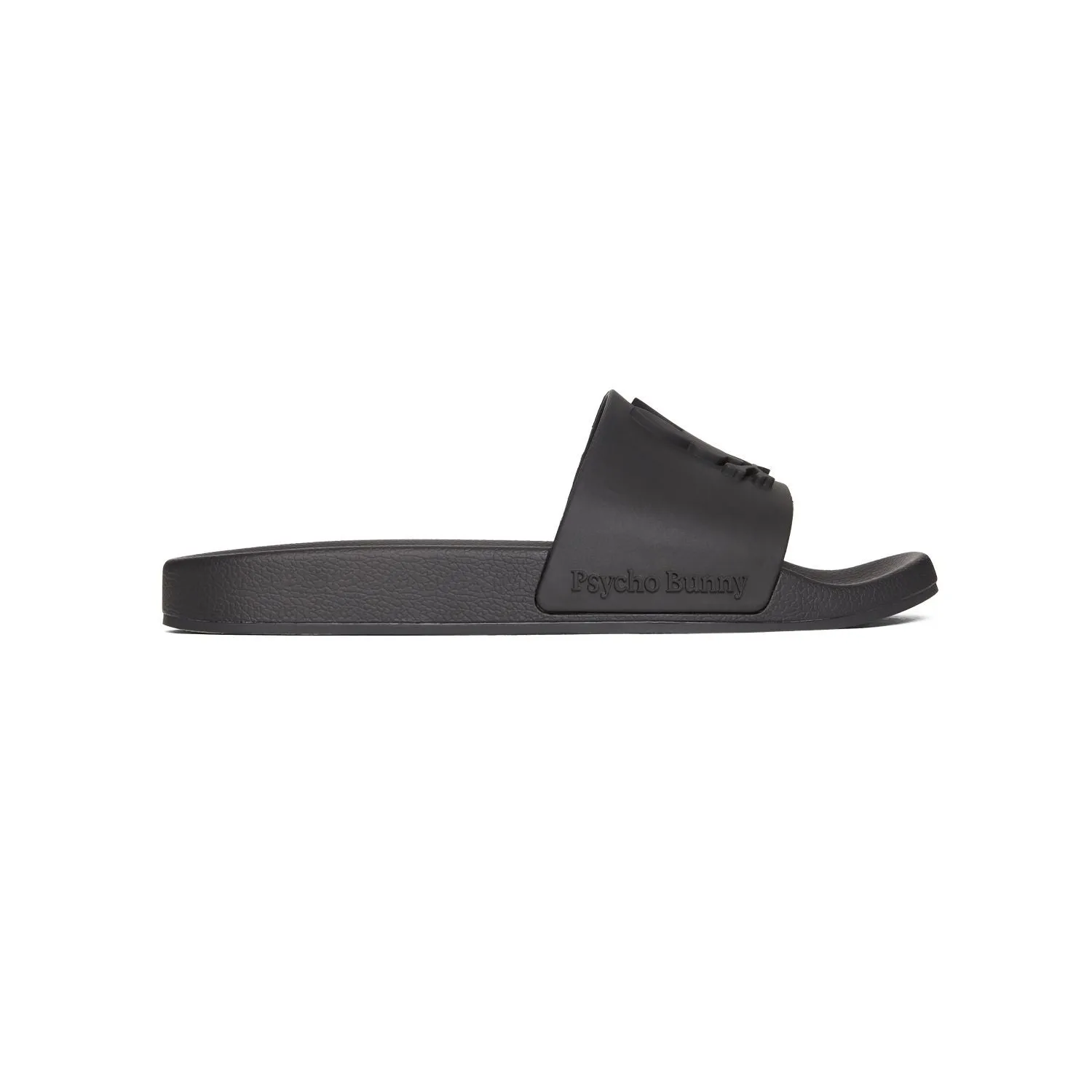 Psycho Bunny Bunny Logo Slides - Black