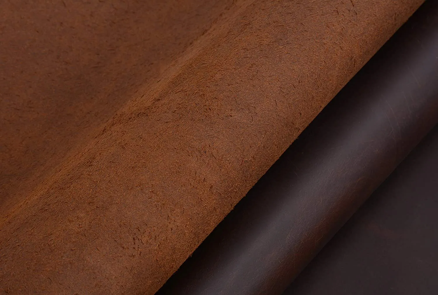 Red Brown Leather Hide 2.0mm Thick Full