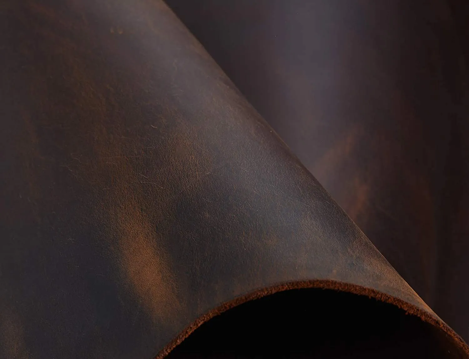 Red Brown Leather Hide 2.0mm Thick Full