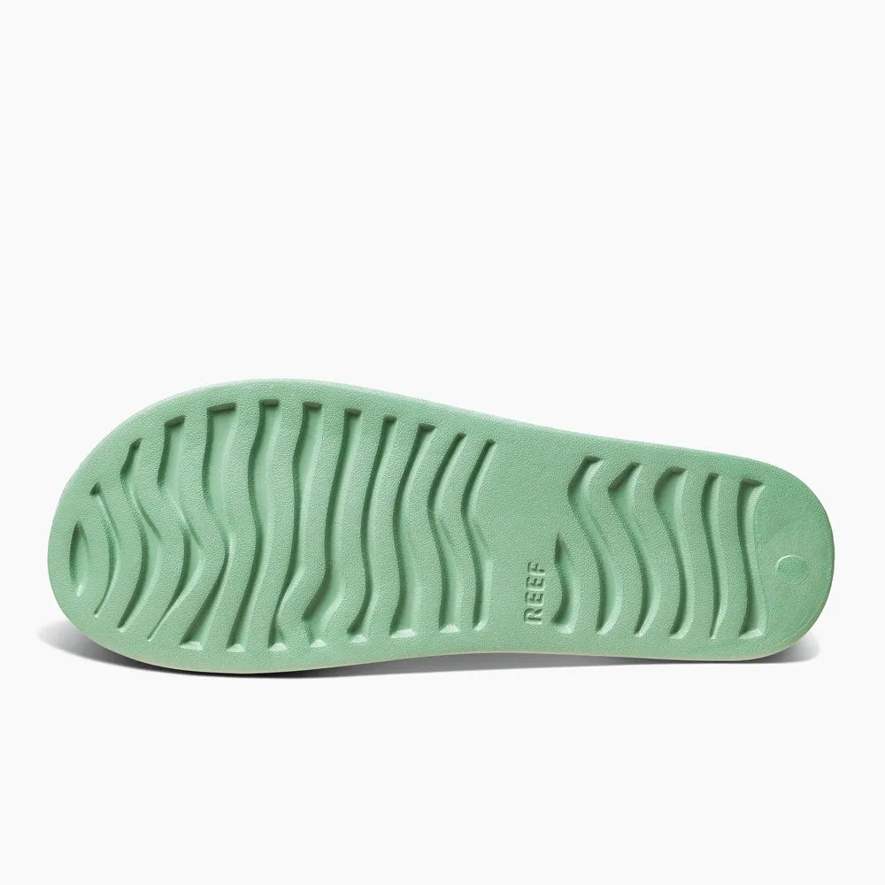 Reef Womens Water X Sliders - Neon Teal