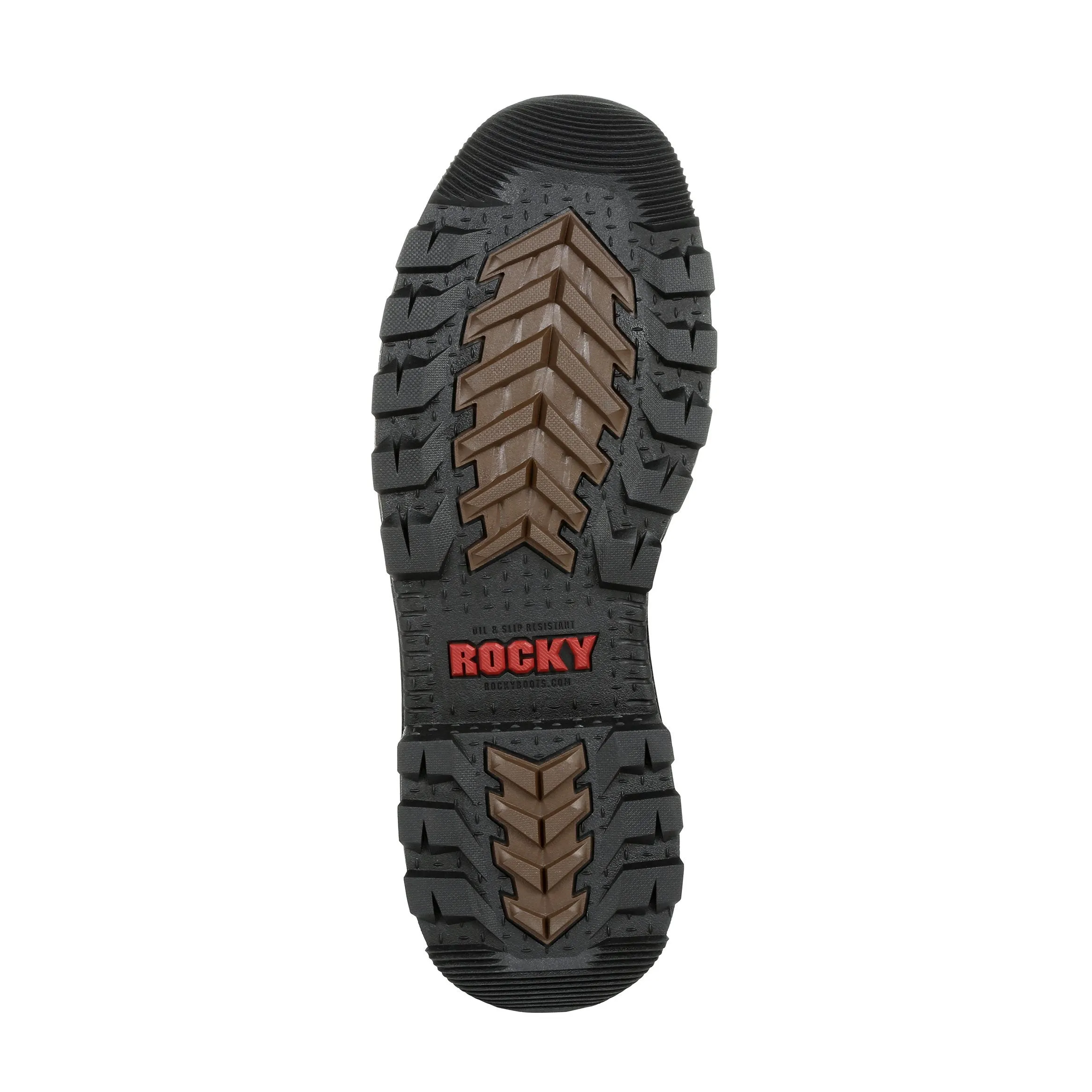 Rocky Men's - 8" Rams Horn Waterproof - Composite toe