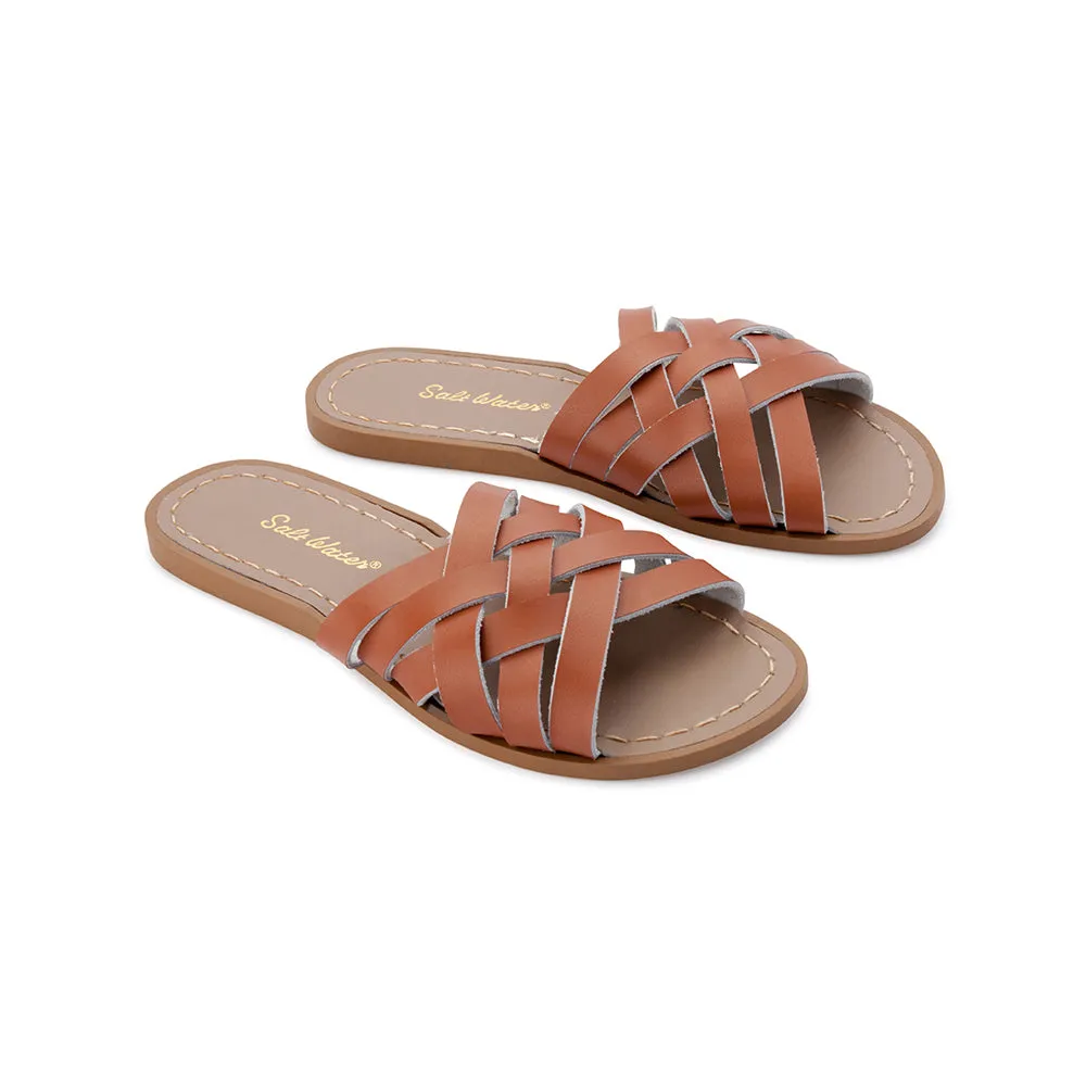 SANDALS - SALT WATER RETRO SLIDE TAN