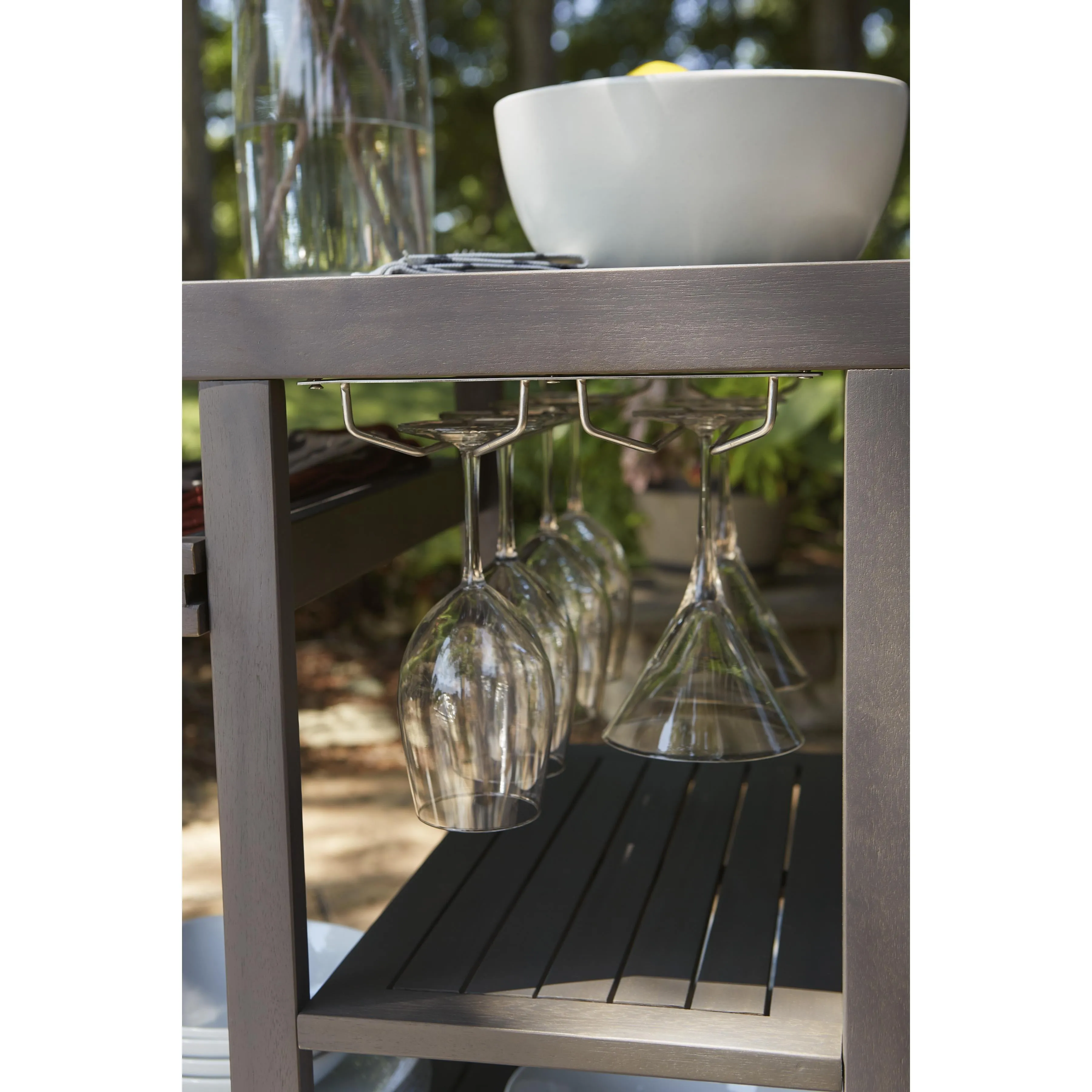 Signature Design by Ashley Kailani P030-661 Serving Cart