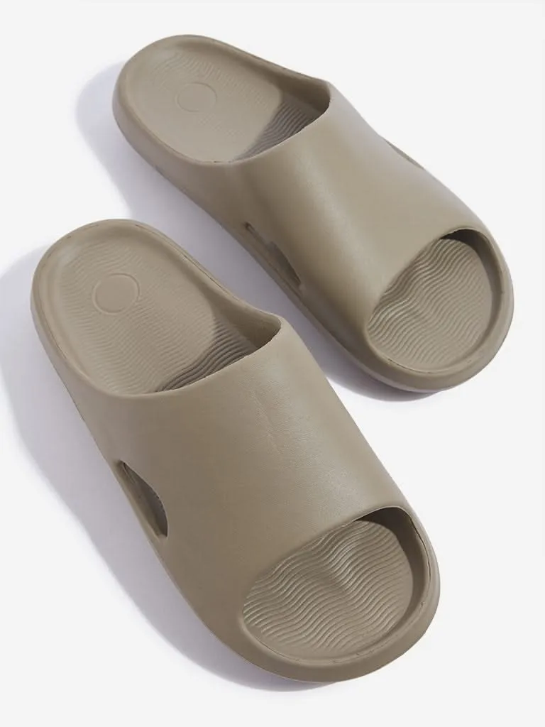 SOLEPLAY Taupe Solid Pool Slides