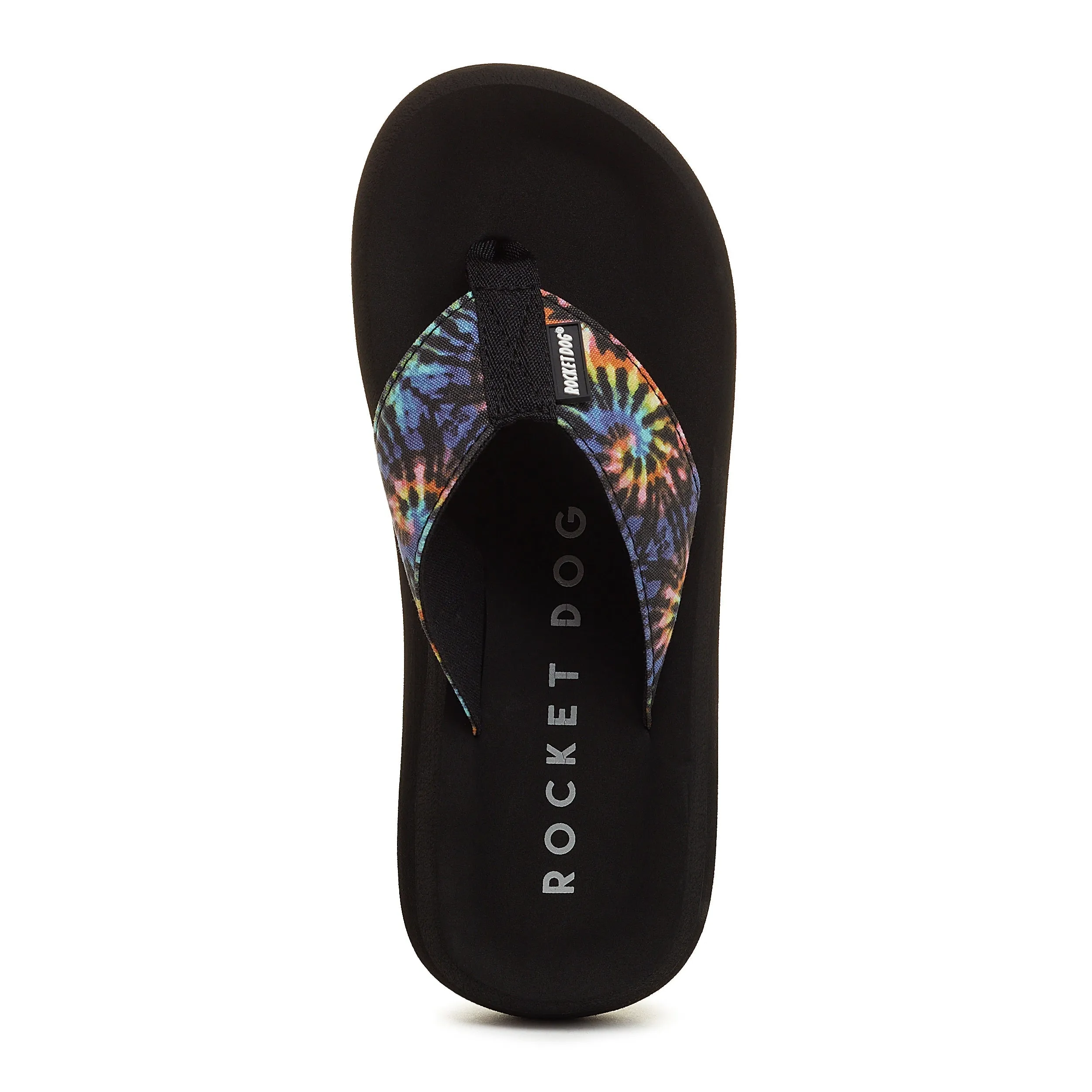 Spotlight Black Tie Dye Flip Flop