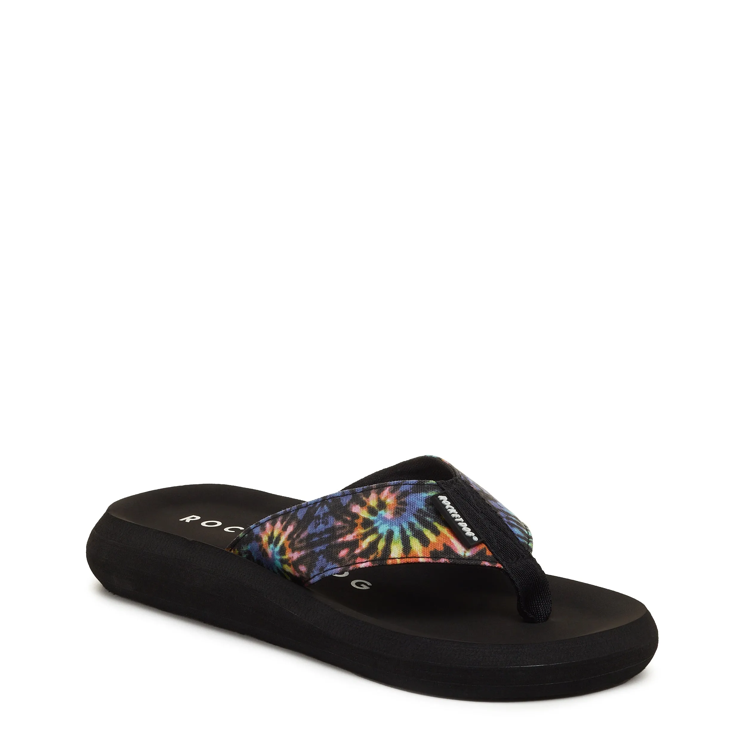 Spotlight Black Tie Dye Flip Flop