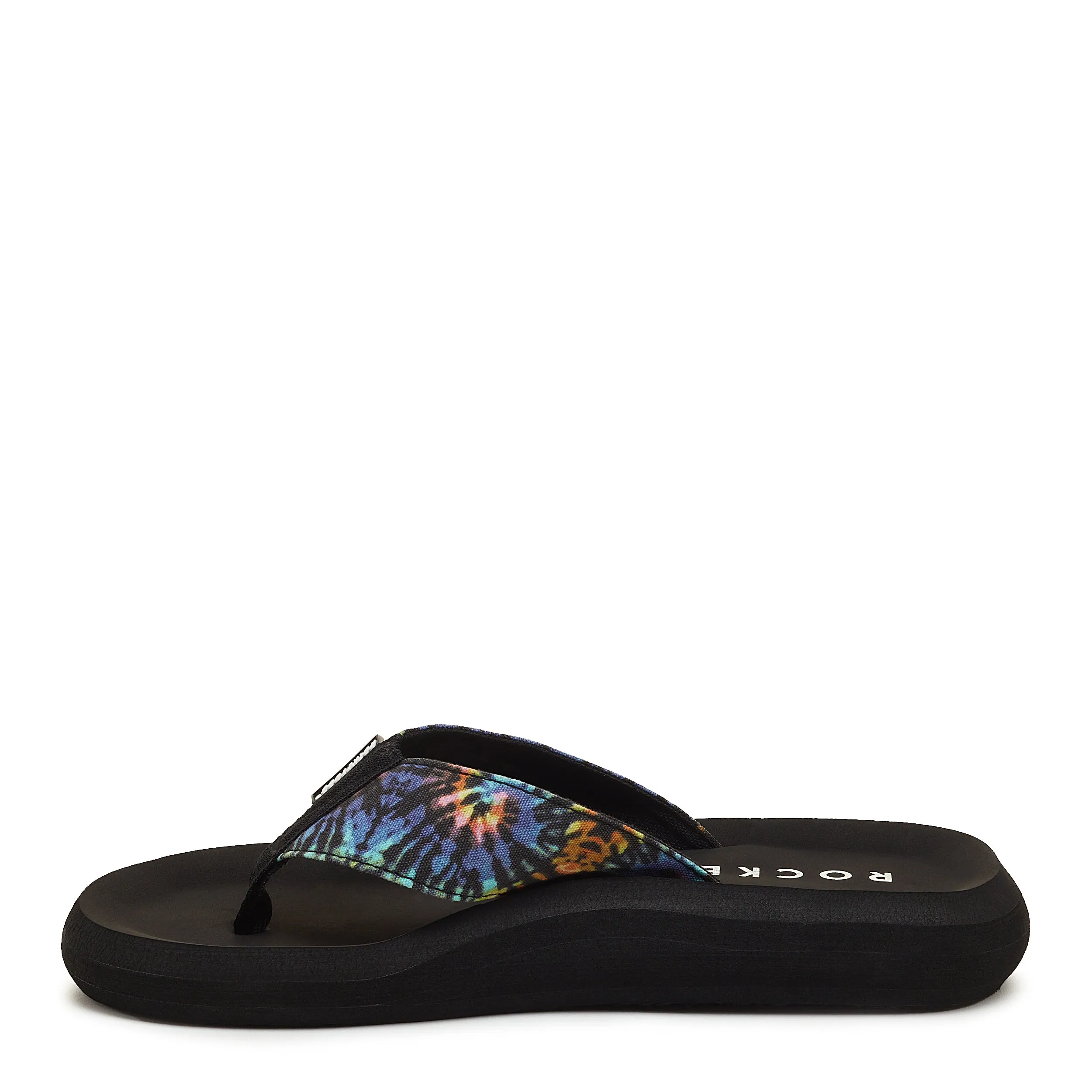 Spotlight Black Tie Dye Flip Flop