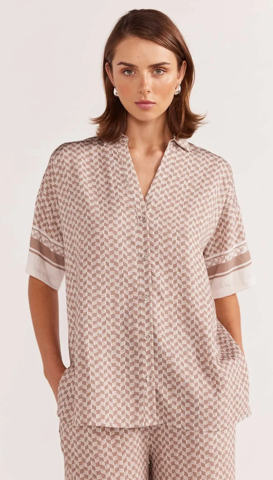 STAPLE THE LABEL Soleil Resort Shirt