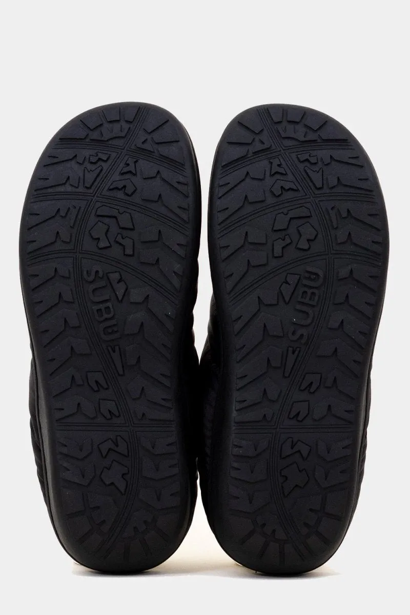 SUBU Indoor Outdoor Slippers (Black)