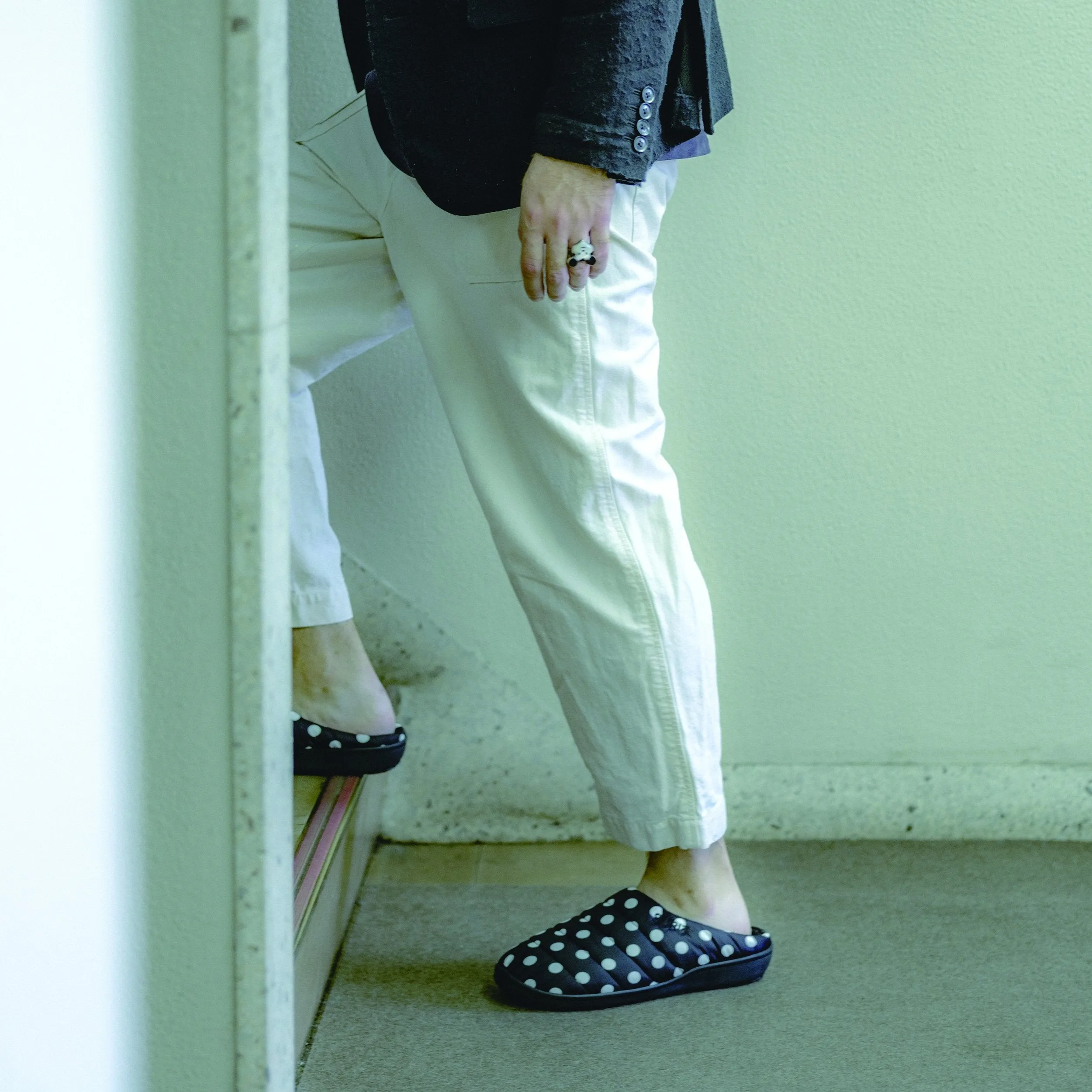 SUBU Tokyo Fall & Winter Slippers - Polka Dot