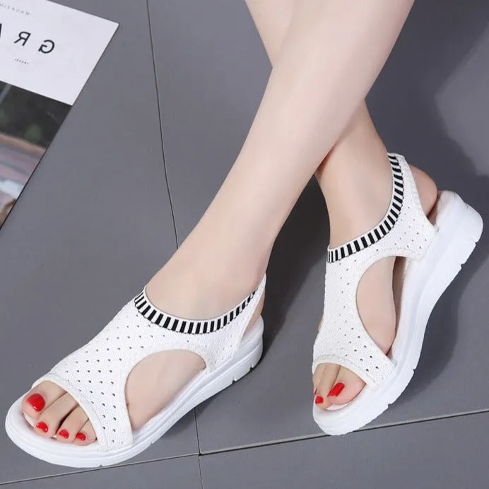 Summer Breathable Comfort Mesh Platform Sandals