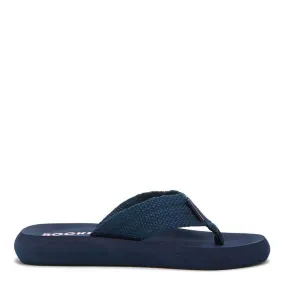 Sunset Navy Webbing Flip Flops