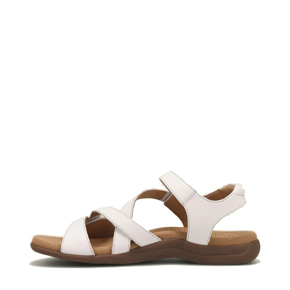 Taos Women's Big Time Sandal (White)