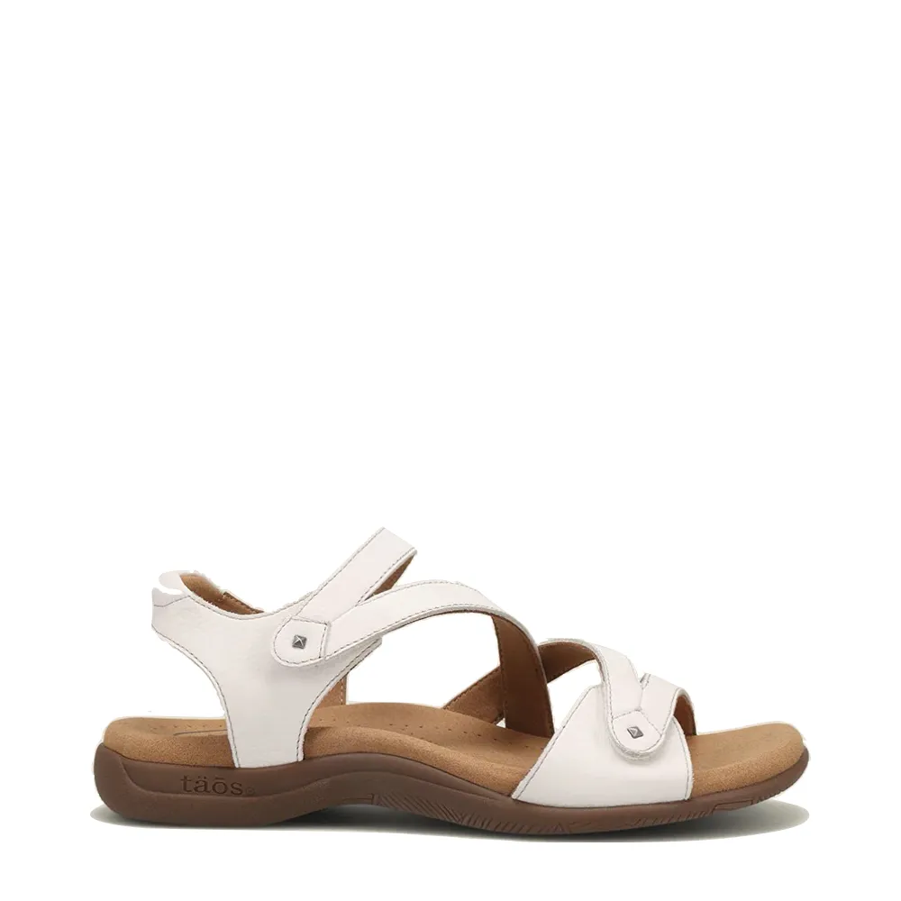 Taos Women's Big Time Sandal (White)