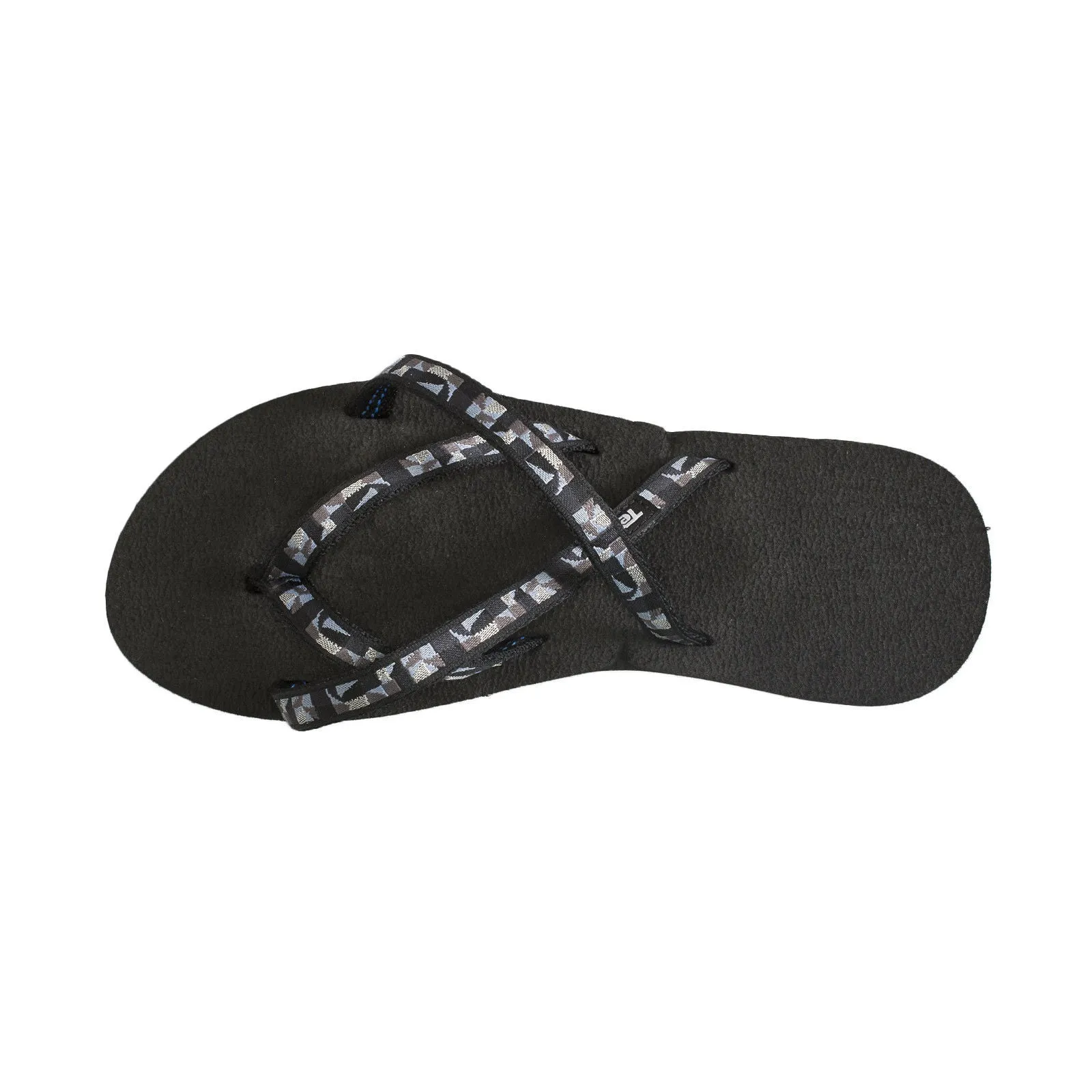 Teva Olowahu Black / Silver Flip Flops