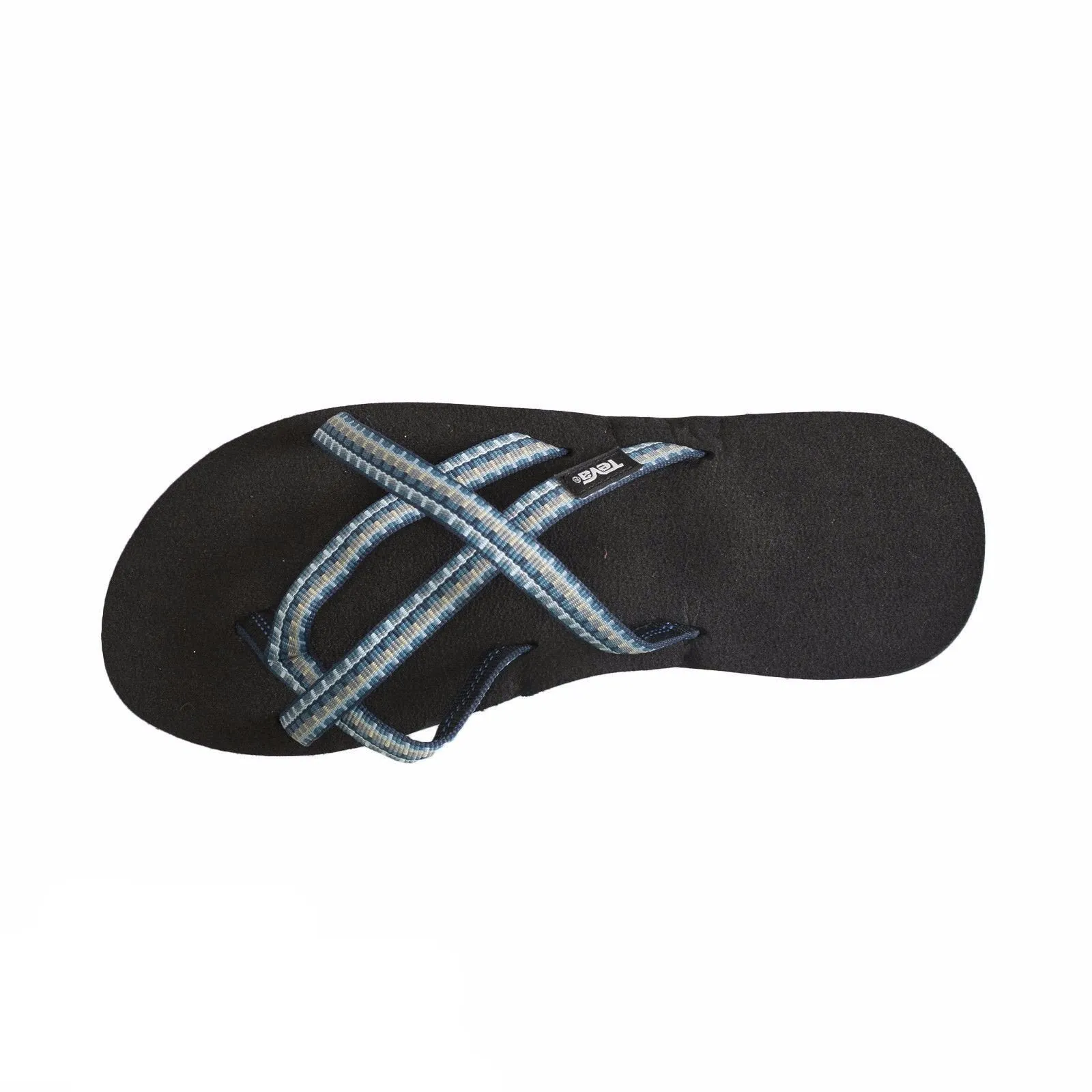 Teva Olowahu Blue / White Plaid Flip Flops