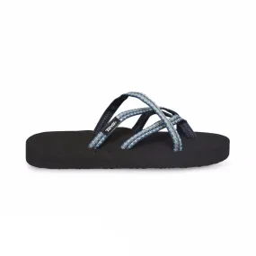 Teva Olowahu Blue / White Plaid Flip Flops