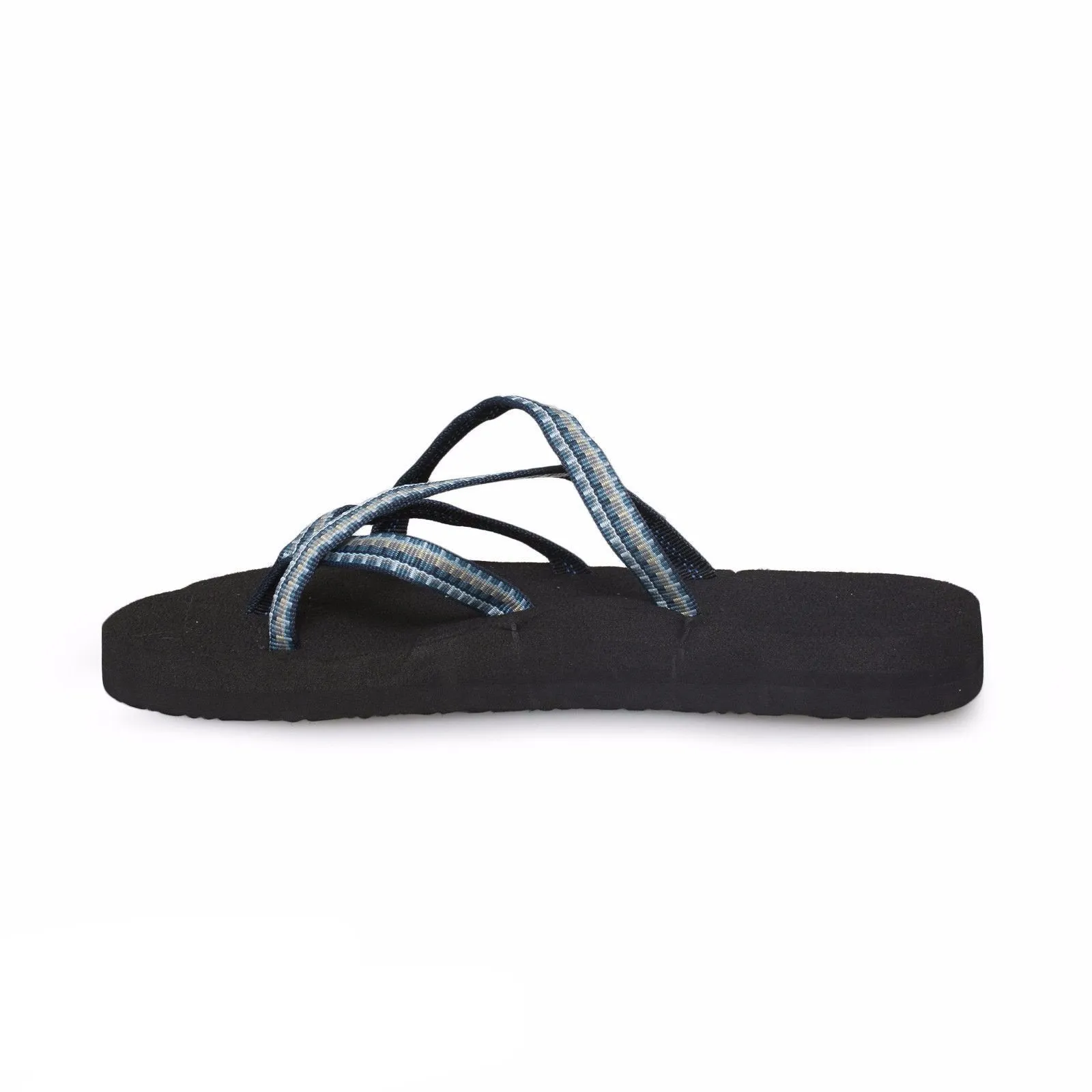 Teva Olowahu Blue / White Plaid Flip Flops