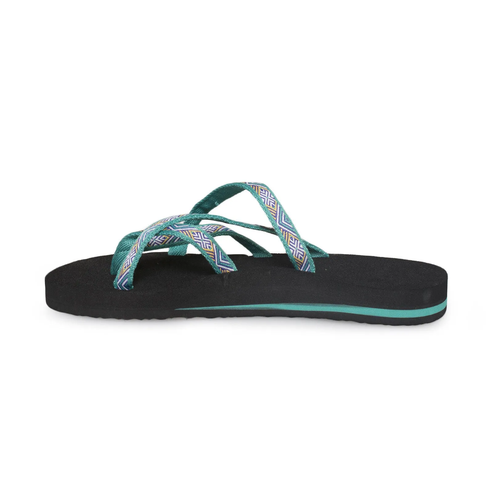 Teva Olowahu Island Tropical Teal Sandals