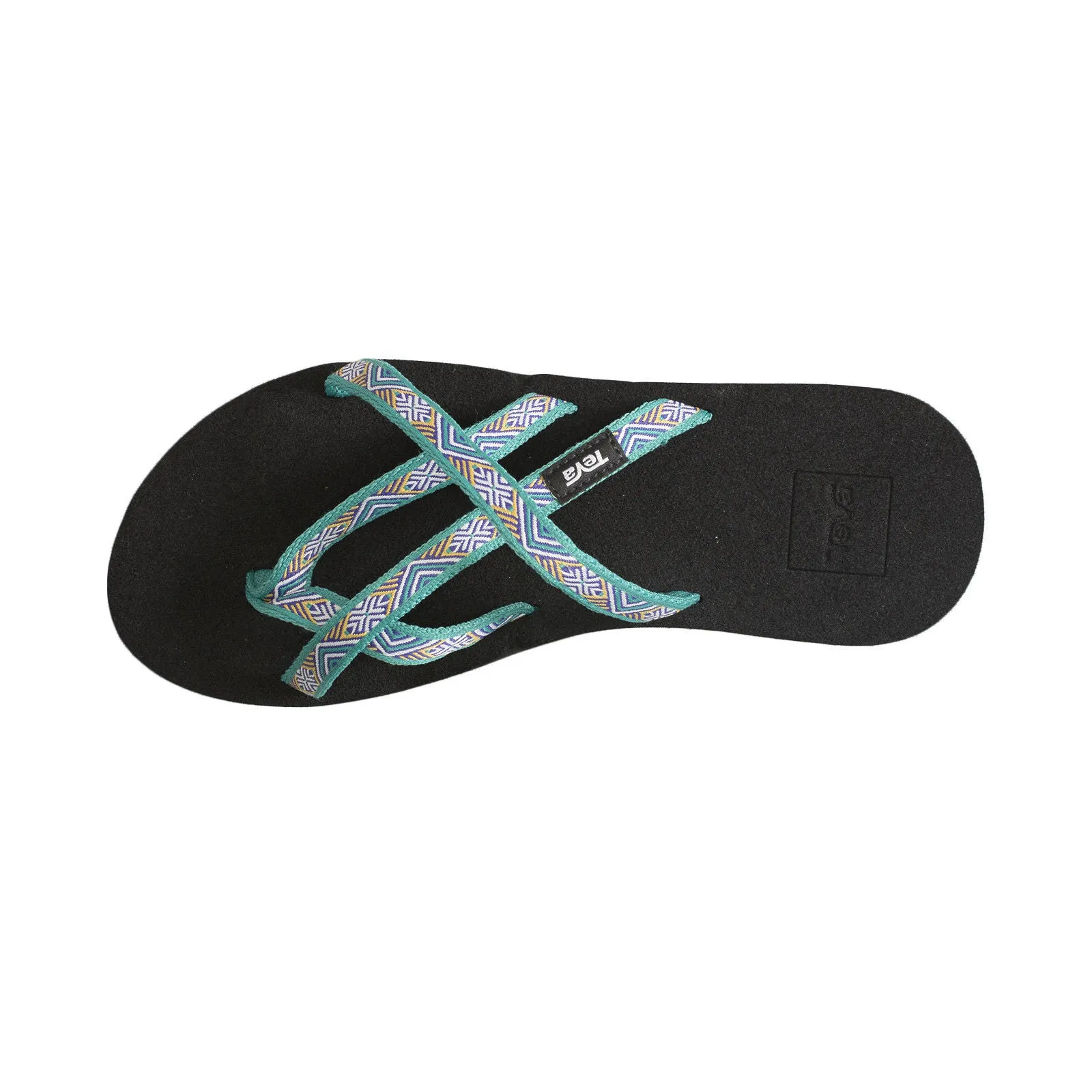 Teva Olowahu Island Tropical Teal Sandals