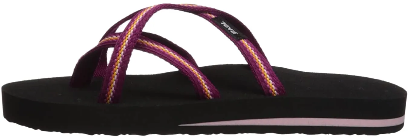 Teva Olowahu Lindi Boysenberry Flip Flops - Women's