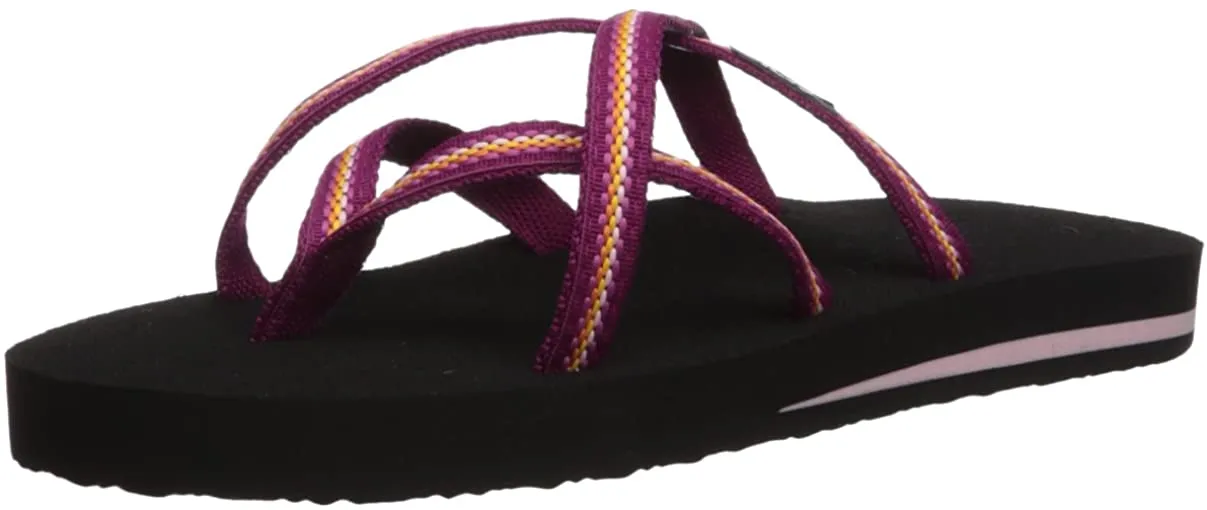 Teva Olowahu Lindi Boysenberry Flip Flops - Women's