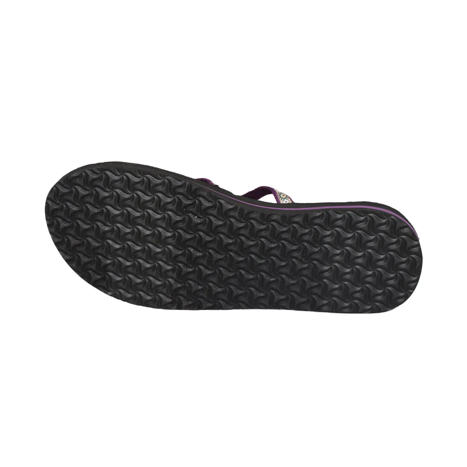 Teva Olowahu Lola Dark Purple Flip Flops