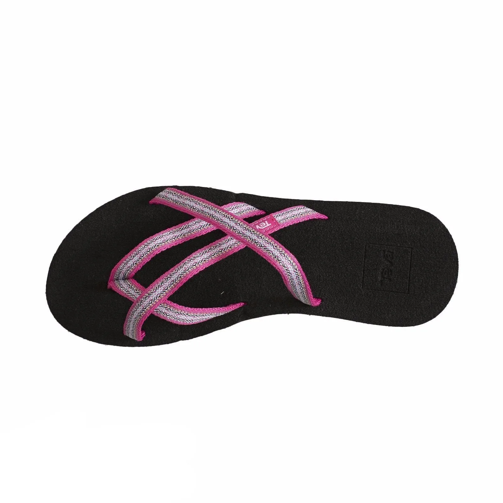 Teva Olowahu Pintado Raspberry Flip Flops