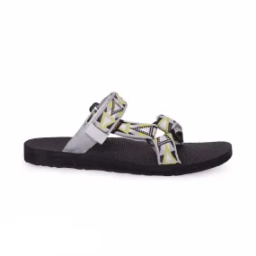 Teva Original Universal Slide Mosaic Grey Sandals