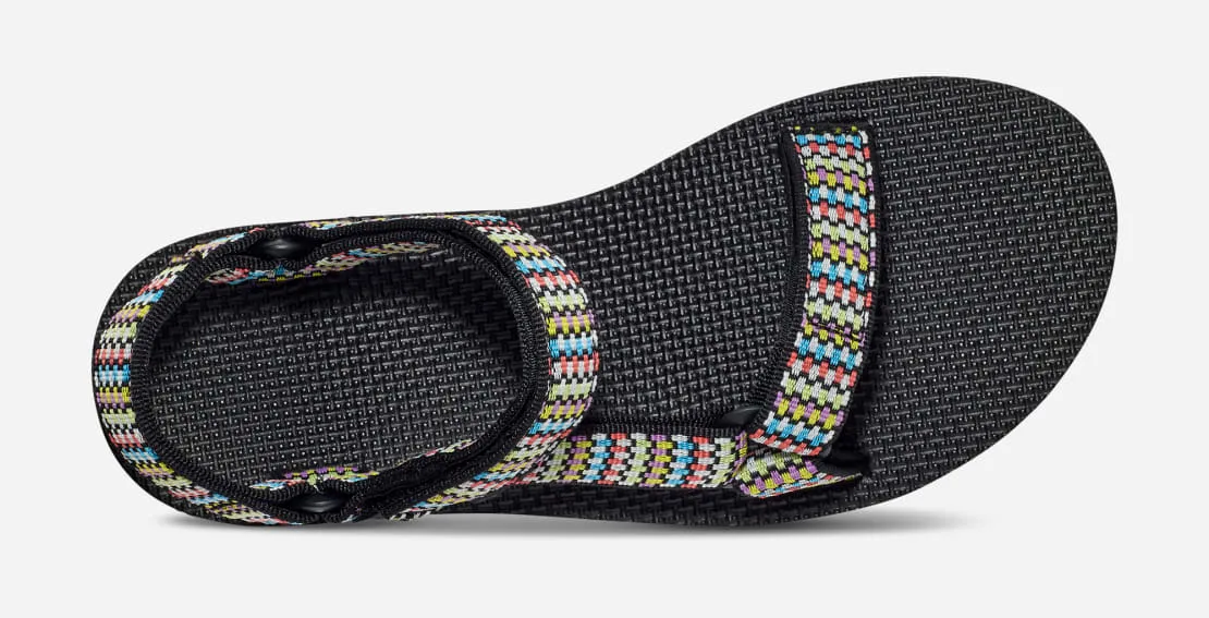 Teva Womens Original Universal Dot Matrix Black Multi