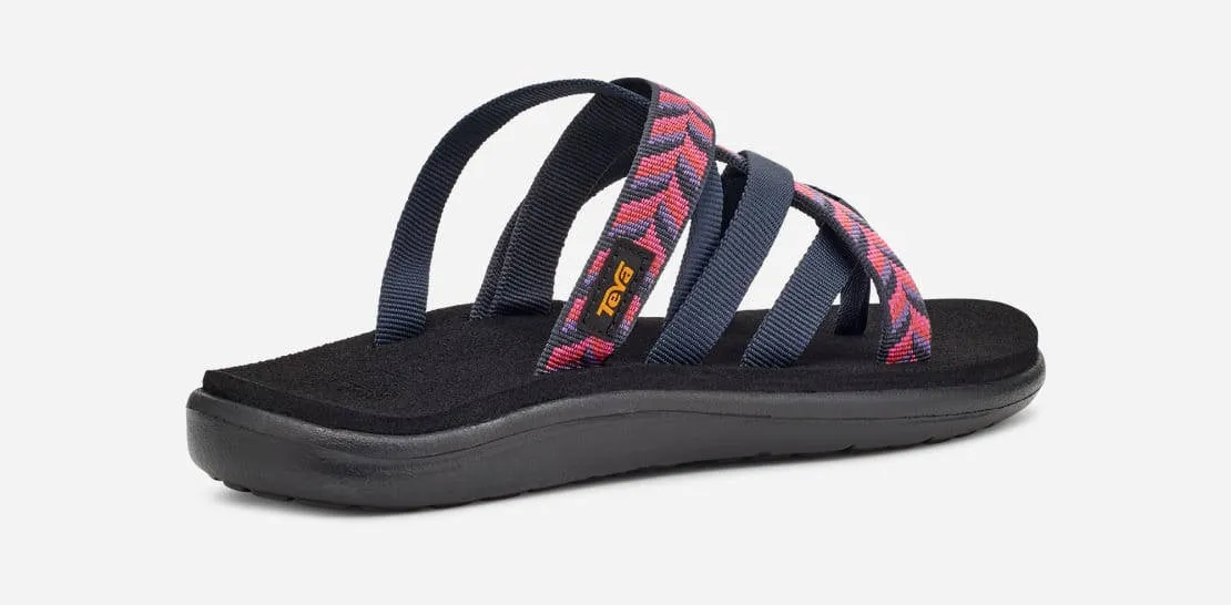 Teva Womens Voya Zillesa Retro Geometric Navy