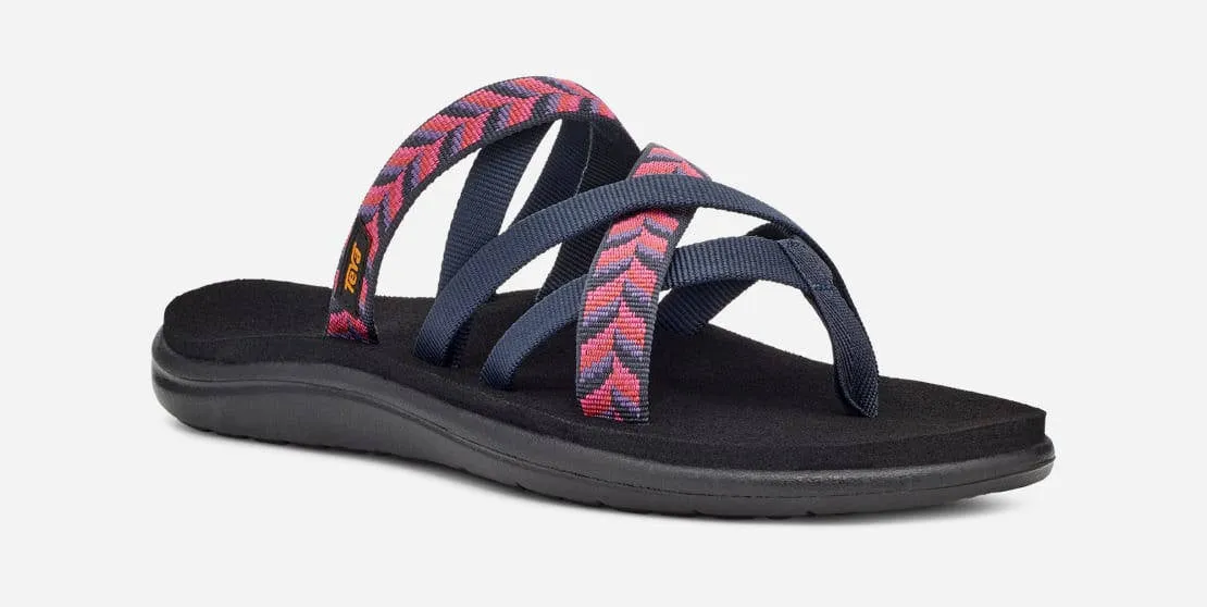 Teva Womens Voya Zillesa Retro Geometric Navy