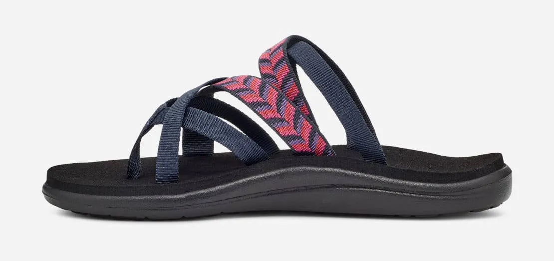 Teva Womens Voya Zillesa Retro Geometric Navy