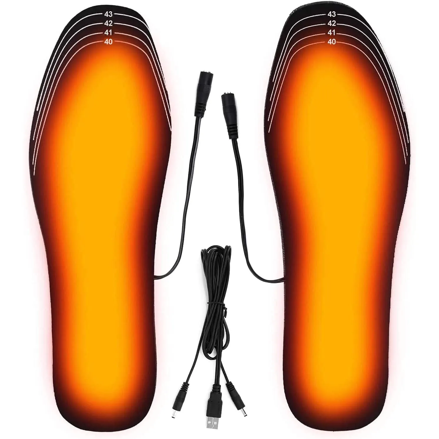 Toasty-TOES Orthopedic Heated Insoles. Rechargable. 100% SAFE! Waterproof