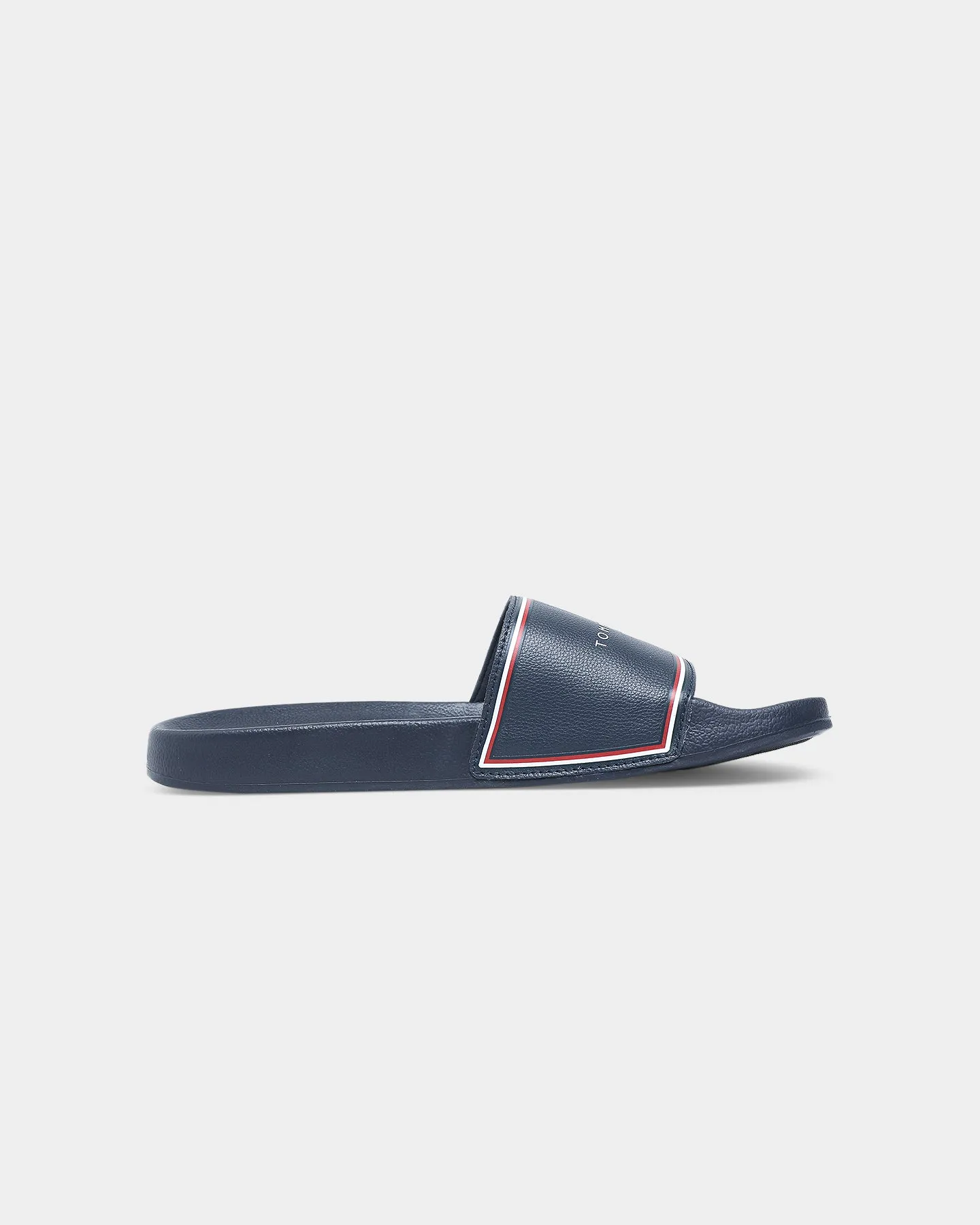 Tommy Jeans Logo Strap Pool Slide Desert Sky