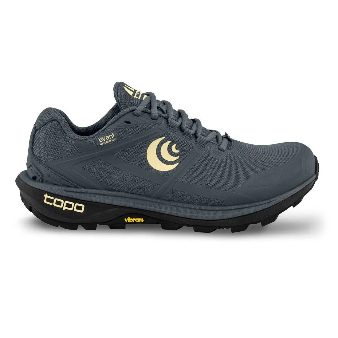 Topo Terraventure 4 Waterproof (Womens)- Grey/Butter